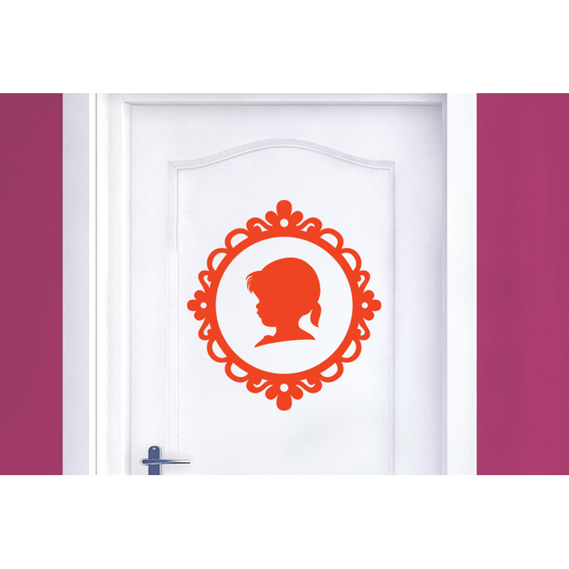 Wall Decal, Orange
