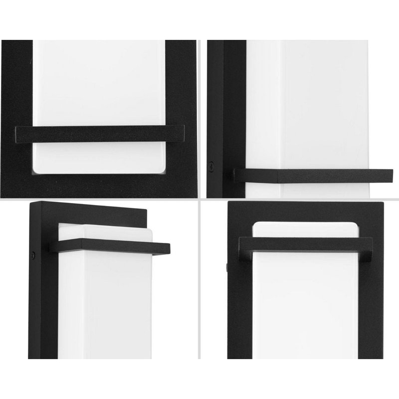 Bessoir LED Wall Light, Black
