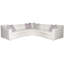 Vanguard 3-Piece Evelyn Quarter Turn Sectional-1443812058