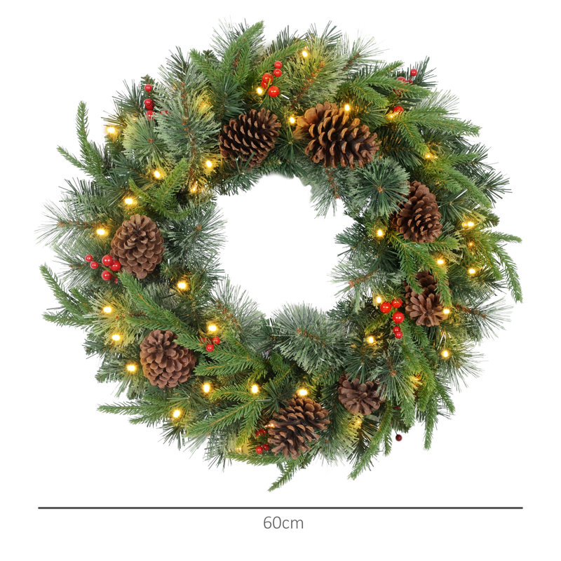 Faux 60cm Wreath