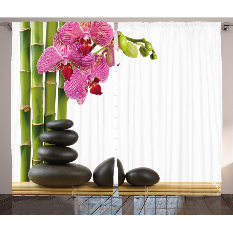 Semi Sheer Curtain Pair, 54" W x 96" L