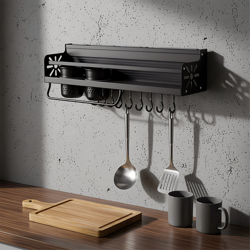 Wall Mounted Required Spice Rack