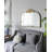 39.5" X 35" Gold Arched Mirror With Metal Frame, Wall- Mounted Mirror For Living Room Bedrrom-10699464
