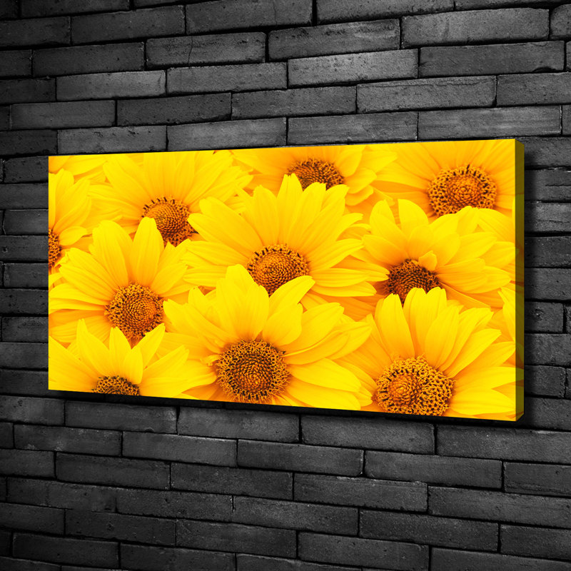 Sunflowers - Wrapped Canvas Print