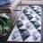 Faux Hide Performance Machine Washable Geometric Rug-625536717