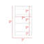 Luminaire armoire à 4 tablettes en lin Nashua-1524467693