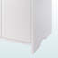 Armoire de rangement avec 1 tiroir Orion, finition blanche, H 26,14 po x l 19,09 po x P 15,70 po Orion-863785803
