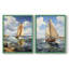 NAUTICAL Series CCCCXVII - Reproduction encadrée de qualité supérieure - prête à être accrochée - aucun clou requis - aucun clou requis-219663176-219663182
