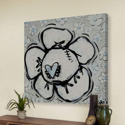 Yikes Flower' by Tori Campisi Painting Print on Wrapped Canvas -  Marmont Hill, MH-TORI-68-2-C-24