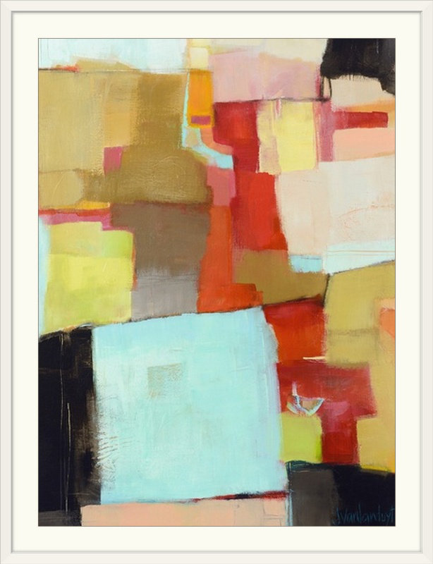 " Jigsaw " by Jamie Van Landuyt, 24" H x 18" W x 1.25" D, Canvas