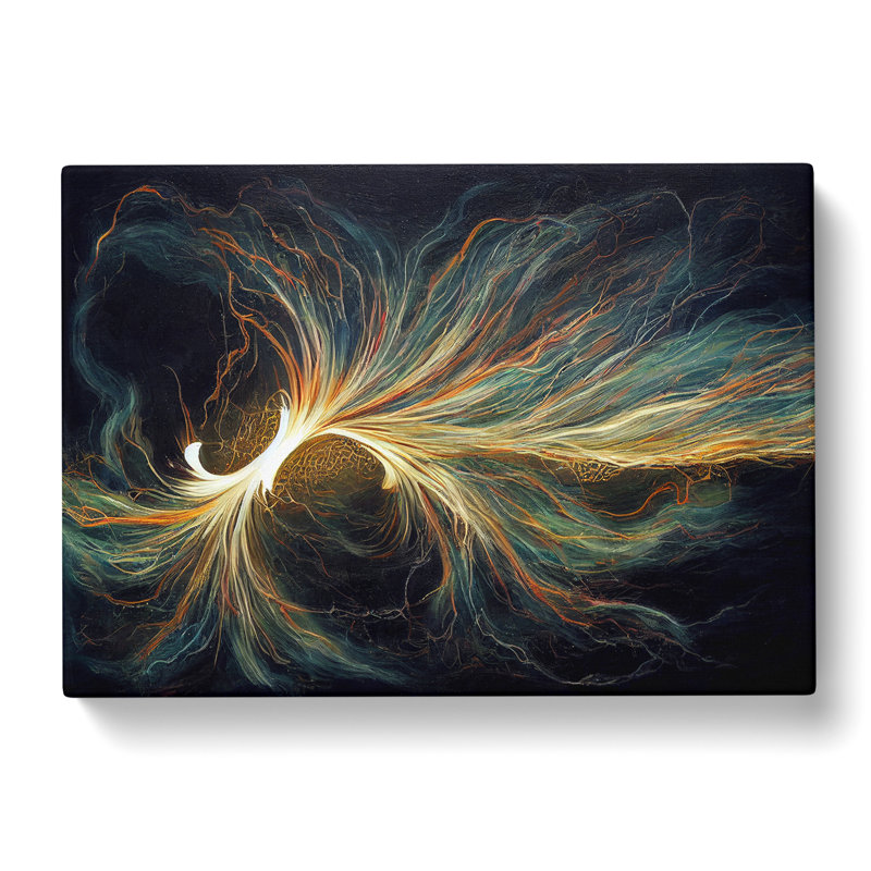 Electricity Art Painting Vol.1 - Wrapped Canvas, 35cm H x 50cm W x 3cm D