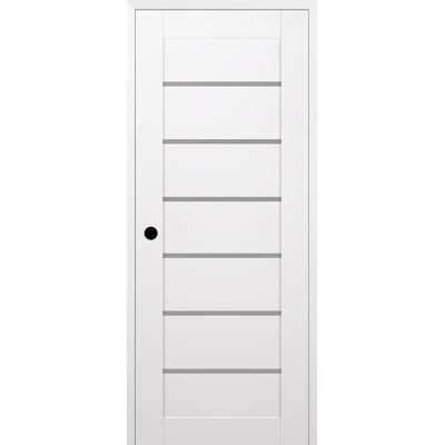 Porte intérieure pré-suspendue simple Alba