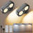 2pcs Dual Cylinder Led Wall Lights