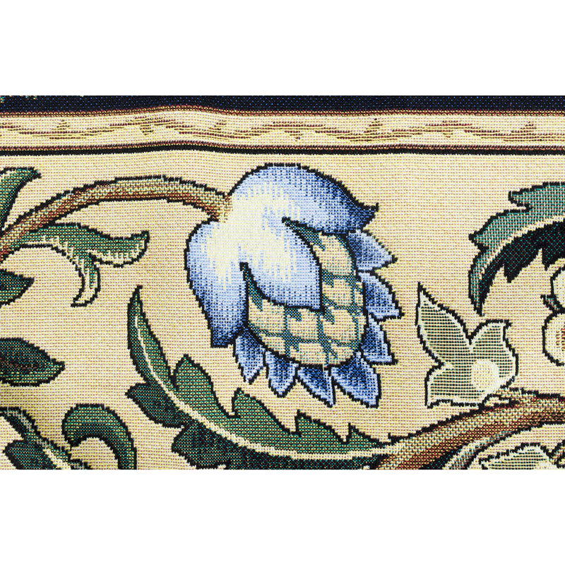 Tree of Life Blue 2 by William Morris Wall Hanging