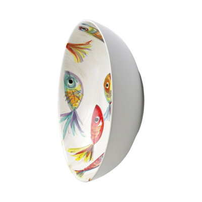 VIETRI Pesci Colorati Salad Bowl