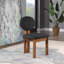 Chaise d'appoint rembourrée en tissu Napa Brityn Boucle-913069637-908154343