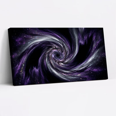 Ensemble de 1 toile murale Vortex Galactique