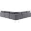 Canapé modulaire réversible en velours Hripsik-87141422