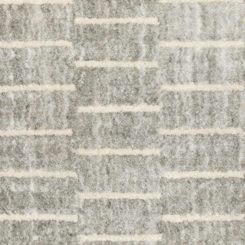 Tapis gris / beige Orion, Rectangle 6'7" x 9'6"