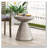 Outdoor LightWeight Concrete Side Table