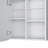 Medicine Cabinet 21.1" H, 1 Door, 4 Shelves, 1 Mirror-6362523