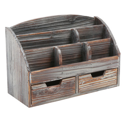 Krehbiel Wood Desk Organizer