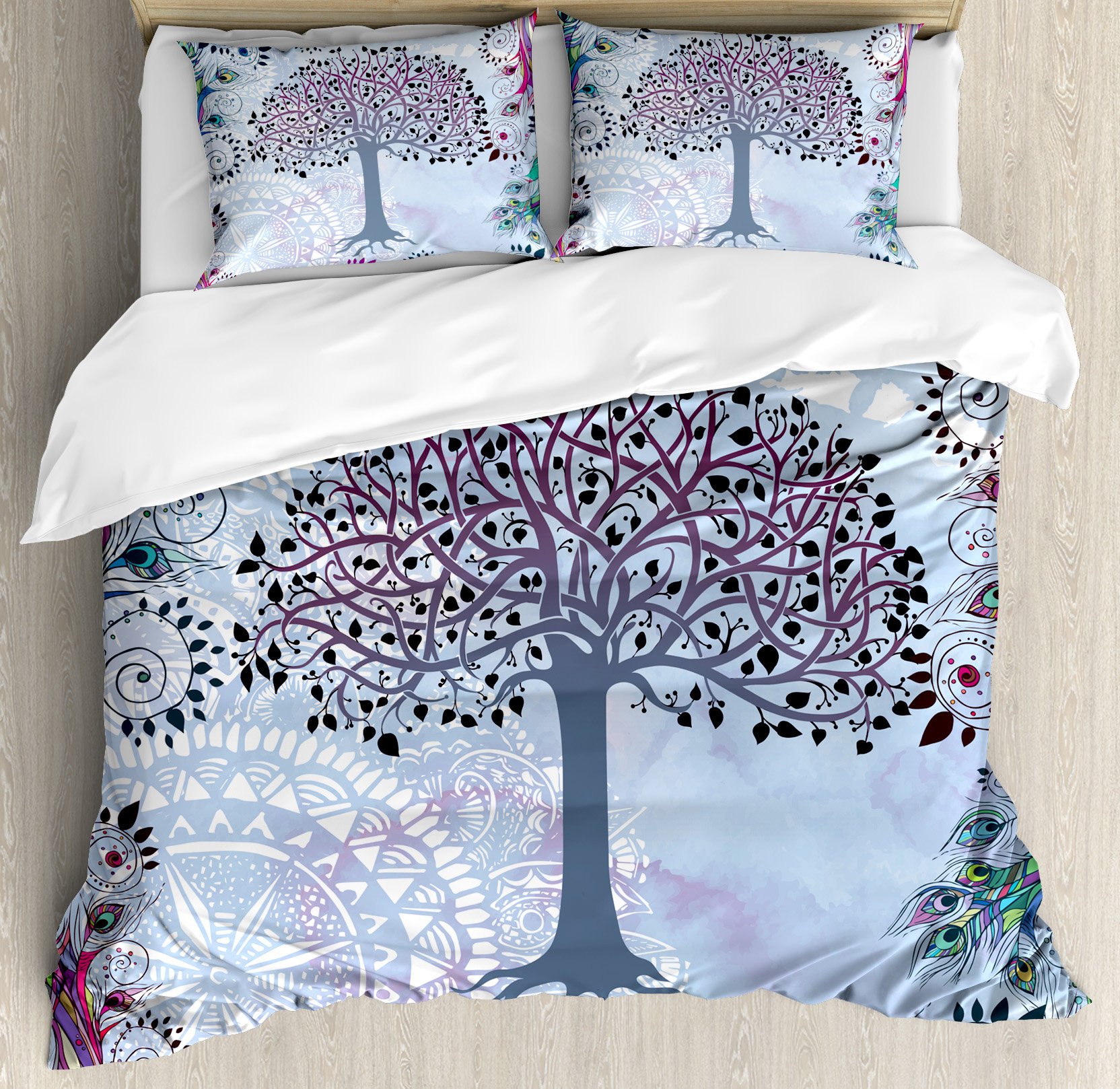 Golden Tree Of Life Duvet Cover Set GFTOHD6862 main image 0