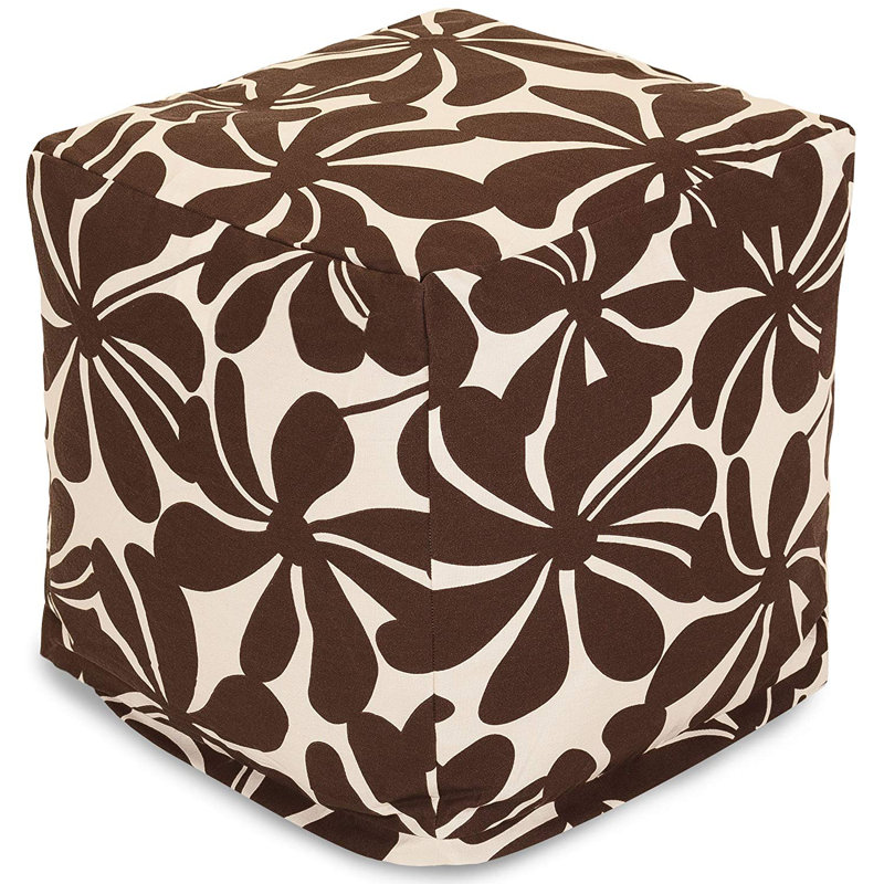 Monterey Upholstered Ottoman, Chocolate