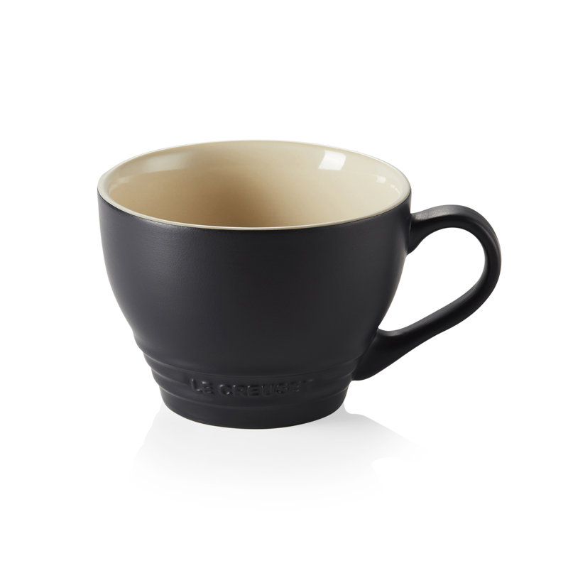Le Creuset 400ml Grand Mug, Satin Black