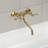Kingston Brass Kingston Two-Handle 2-Hole Wall Mount Bathroom Faucet-91111316