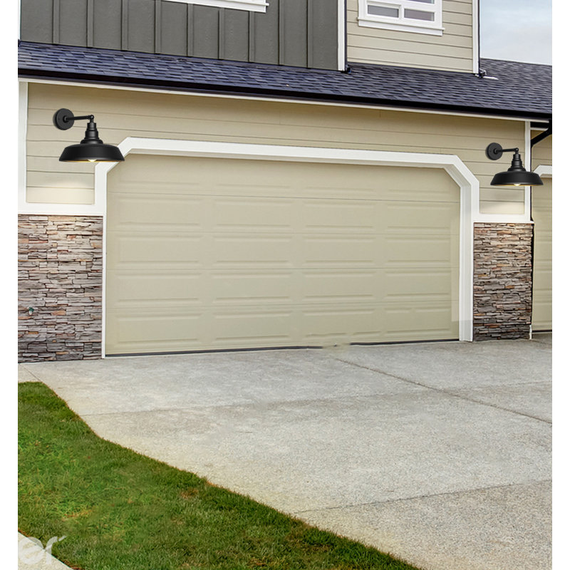 Outdoor Wall Light, 15.94" H x 15" W x 23" D