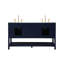 Ensemble de meuble-lavabo double 60 po Krish-737067510