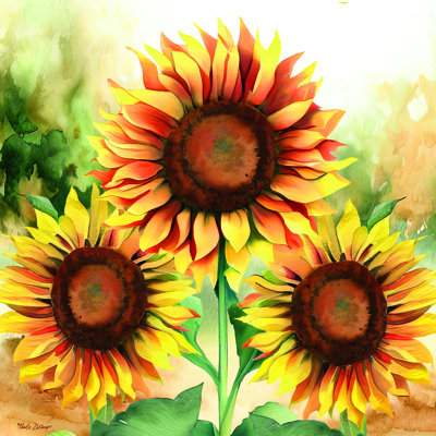 Sunflower Trio