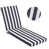 Navy Blue White Stripes