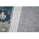 Frances Floral Handmade Tufted Wool Green Area Rug