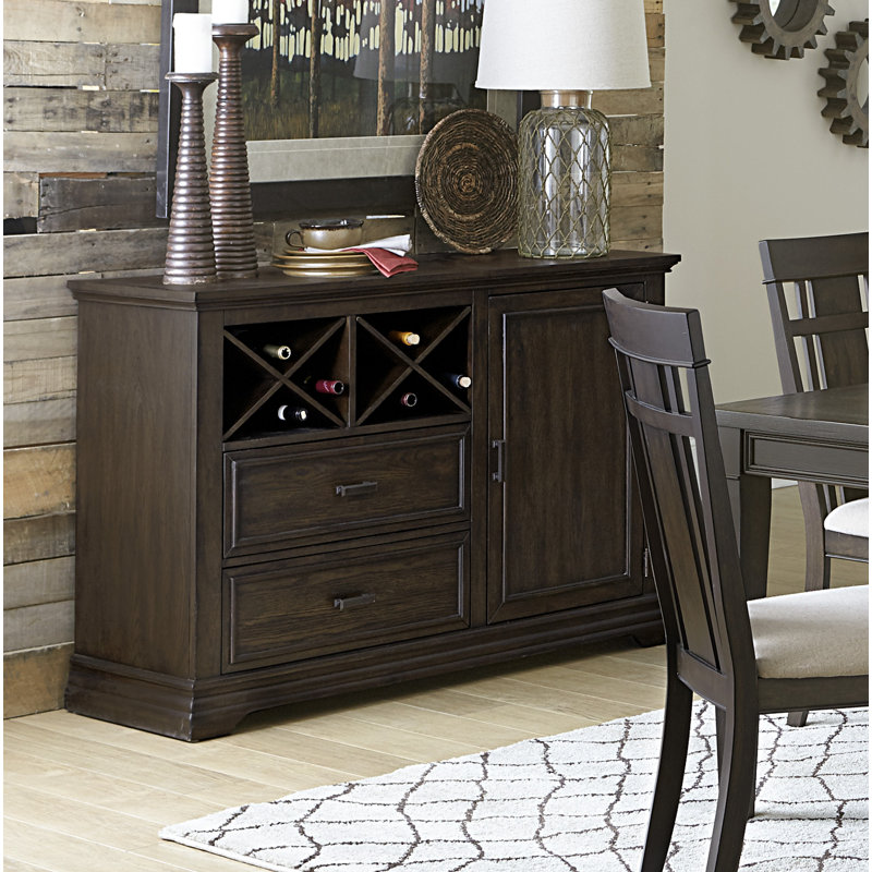 Ryan 54" Bar Server with Adjustable Shelf