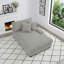 Milbrey Oversized Upholstered Chaise Lounge with Armrests & Throw Pillows-1659278646-1671006352-1617103228