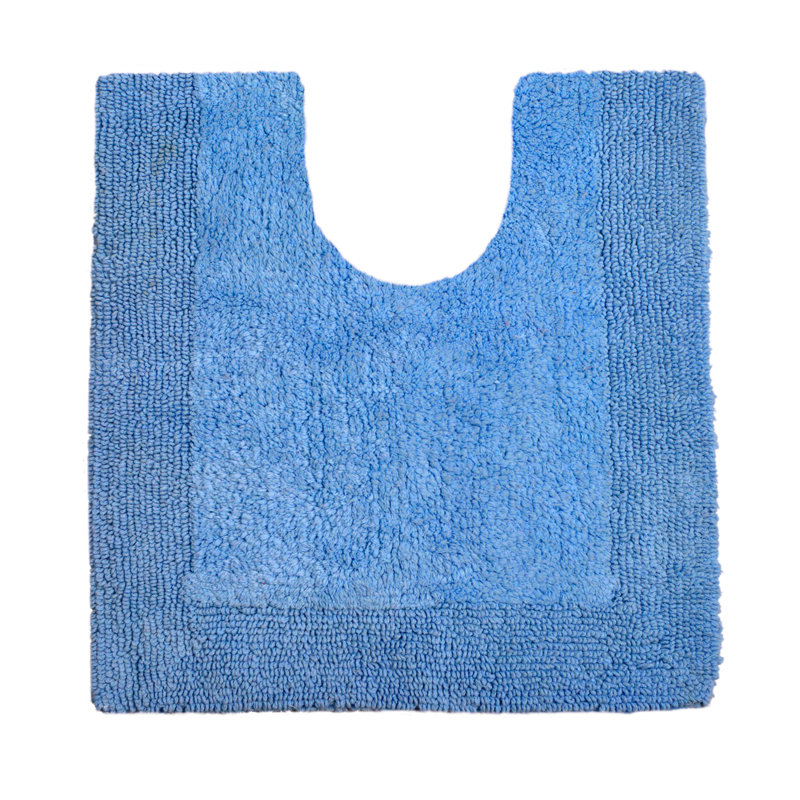 Fredrico Reversible Pedestal Mat, Cornish Blue