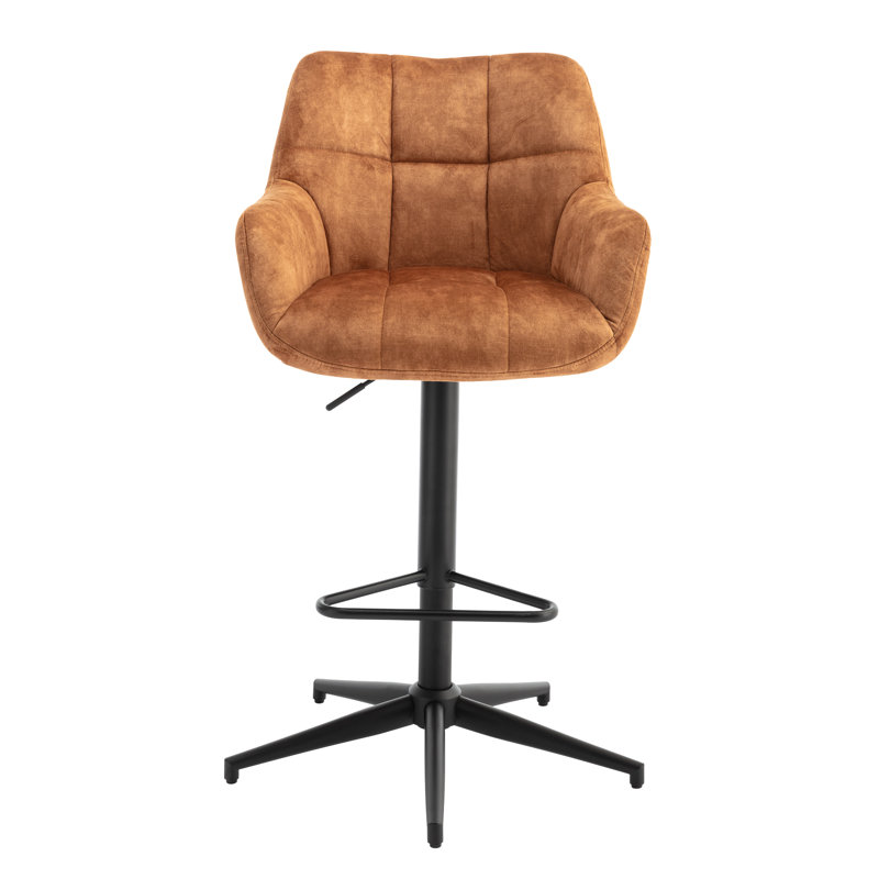 Bar Stool, Orange