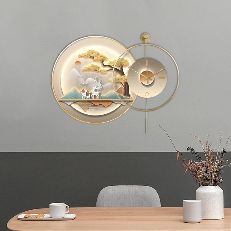 Aluminium Alloy Wall Clock