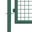 Clôture vidaXL acier 100 x 75 cm vert-2139521636-2139521646
