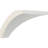 Endurathane Outside Corner for Traditional Smooth Crown Moulding (matches moulding MLD02X02X03TR), 2 5/8"P x 2 3/8"H, Factory Primed