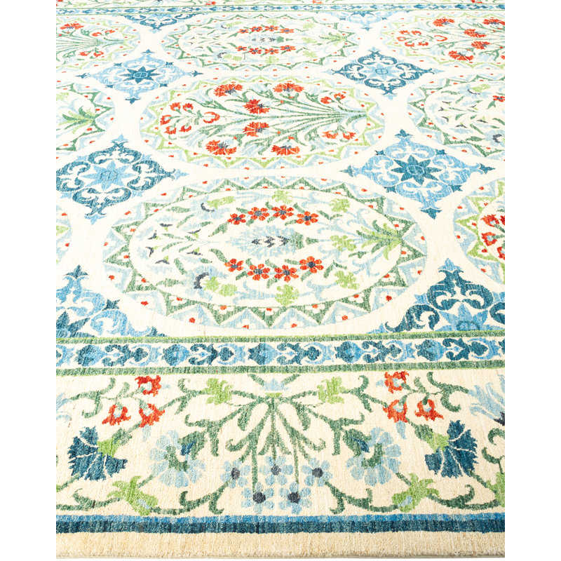 Velsie One-of-a-Kind 9'2" X 12'1" Area Rug