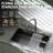 29.5 " L Drop-In Single Bowl Stainless Steel Kitchen Sink
