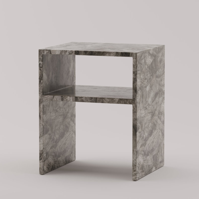 Alcôve Table, Smoky Quartz