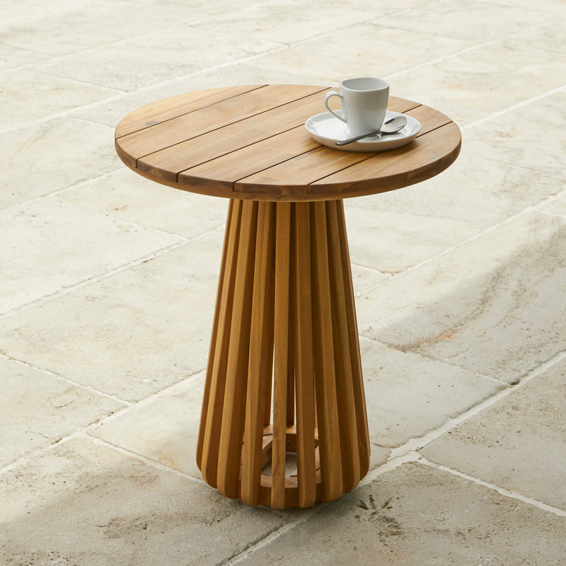 Hopley Round 45Cm L Outdoor Side Table