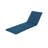 Outdoor Cushion With Waterproof Fabric - Blue, 76.87"d X 24.75"w 2.01"h, 100% , No Assembly Water Lounge In Requirement