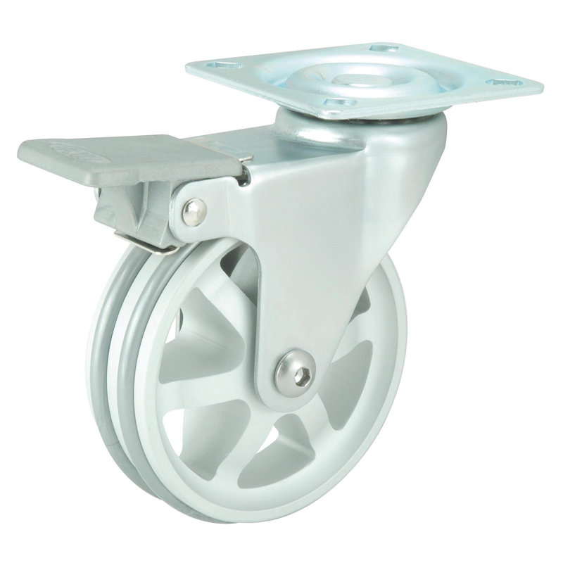 Aluminum Double Ring Design Caster
