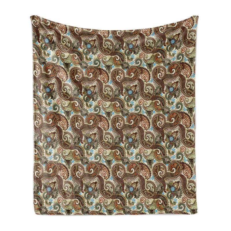 Hand Woven Throw Blanket, 60" x 80"