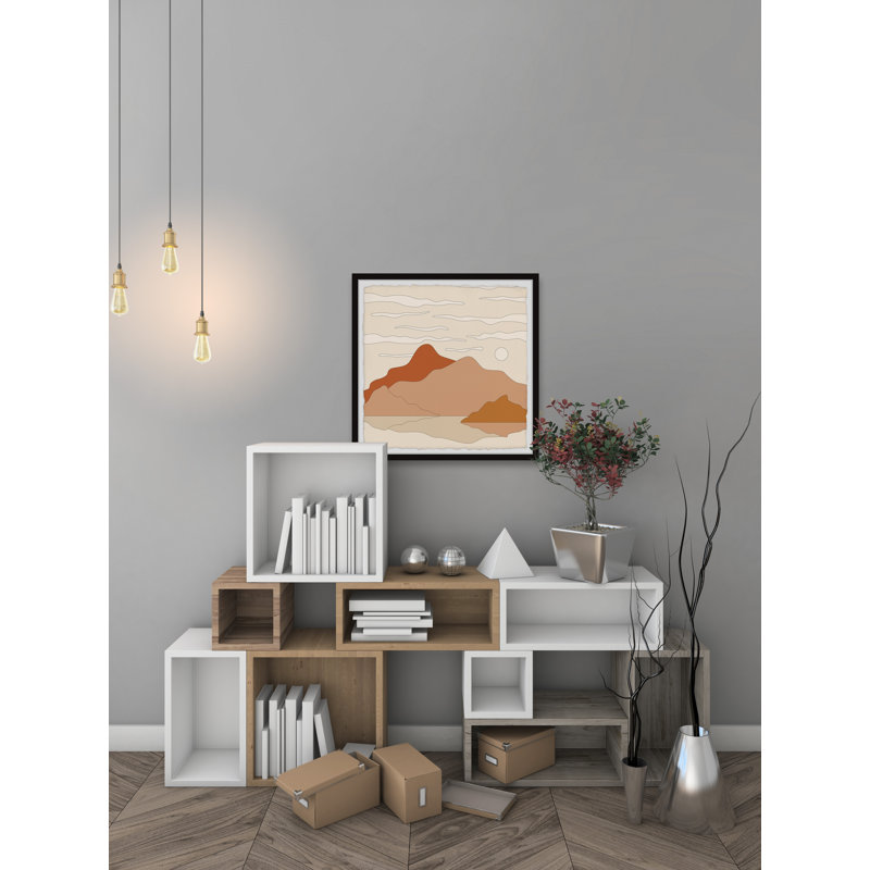 Mountain Wilderness - Single Picture Frame Print, 30cm H x 30cm W